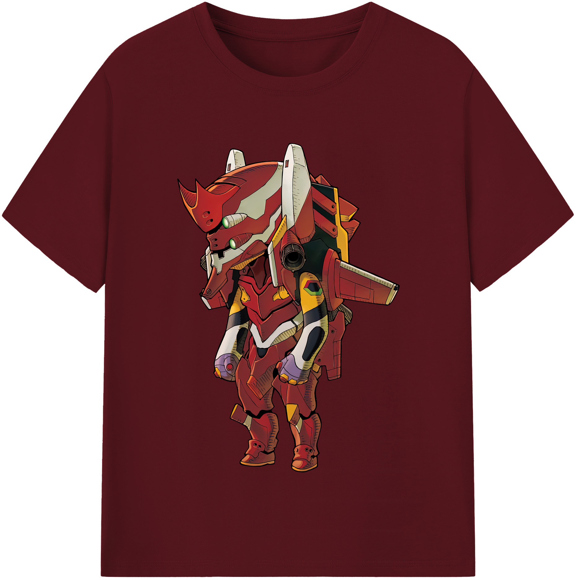 （画像用） EVA 新世紀エヴァンゲリオン 綿100％半袖Tシャツ（フロントプリント）